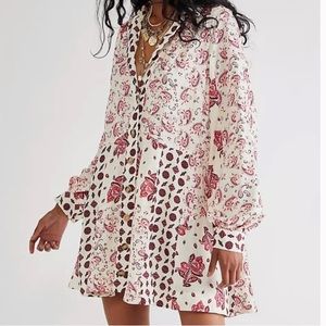 Nwot Free People Sylvie Mini Dress